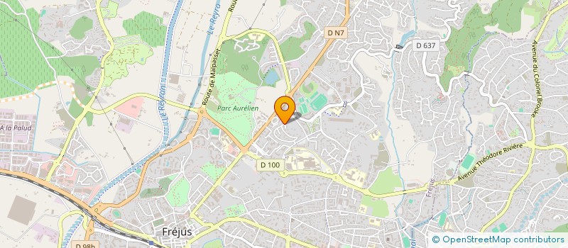 localisation de l'entreprise ALPHA MEUTE à FREJUS