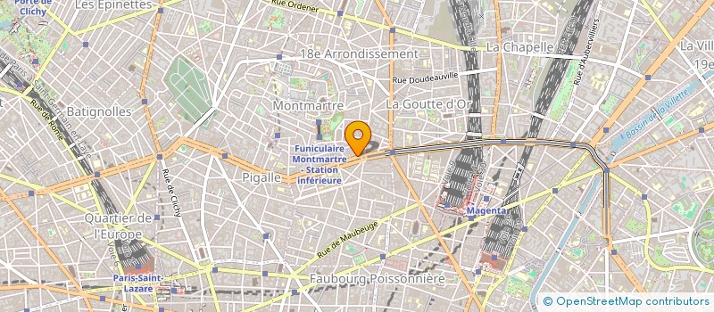 localisation de l'entreprise ALPHA MIKE RECORDS  PARIS