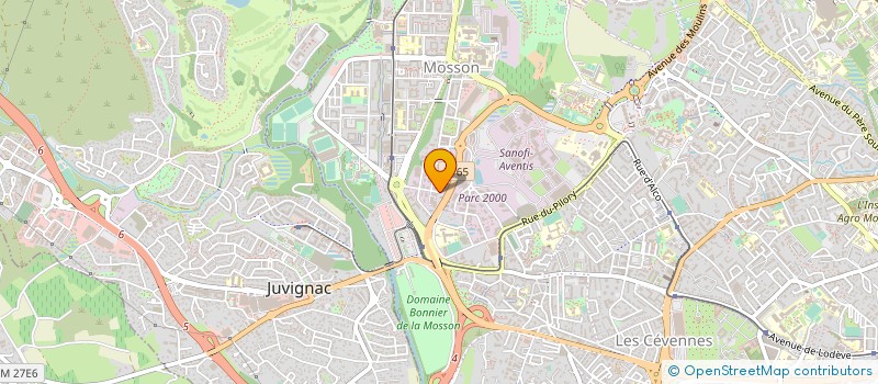 localisation de l'entreprise ALPHA NET + à MONTPELLIER