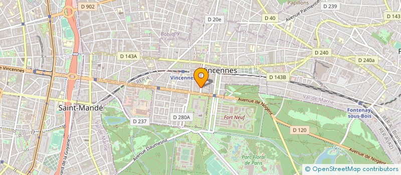 localisation de l'entreprise ALPHA NOTAIRES VINCENNES  VINCENNES
