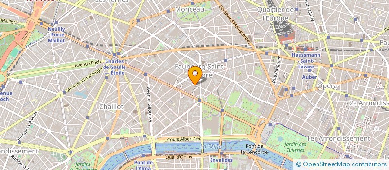 localisation de l'entreprise ALPHA OMEGA à PARIS
