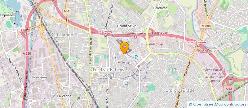 localisation de l'entreprise ALPHA OMEGA 82 à TOULOUSE