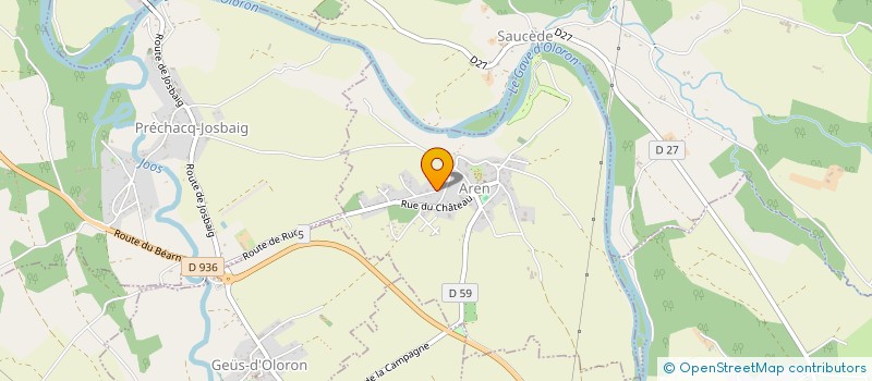 localisation de l'entreprise ALPHA & OMEGA  AREN