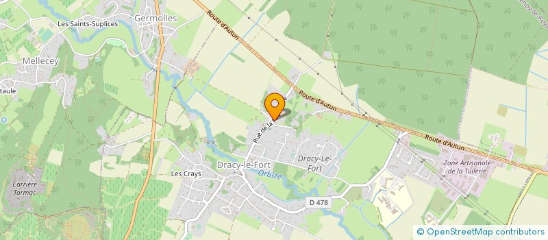 localisation de l'entreprise ALPHA OMEGA CONSULT  DRACY-LE-FORT