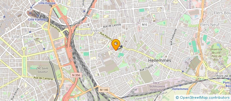 localisation de l'entreprise ALPHA OMEGA SOINS INFIRMIERS à LILLE
