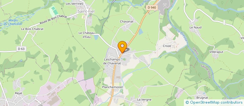 localisation de l'entreprise ALPHA ONE à SAINT-FIEL