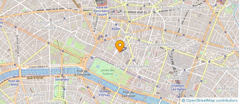 localisation de l'entreprise ALPHA ORIONIS MANAGEMENT  PARIS