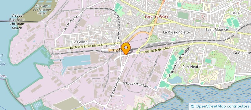 localisation de l'entreprise ALPHA OUEST DEPANNAGE  LA ROCHELLE