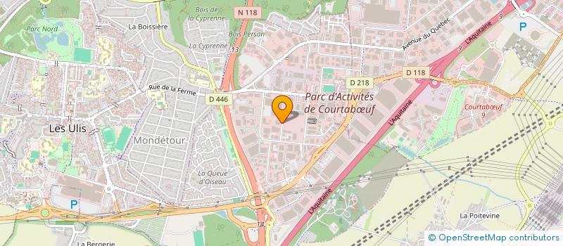 localisation de l'entreprise ALPHA PEINTURE ET SOLS  GONESSE