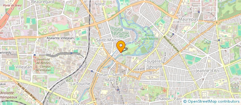 localisation de l'entreprise ALPHA PJP CAPITAL  RENNES
