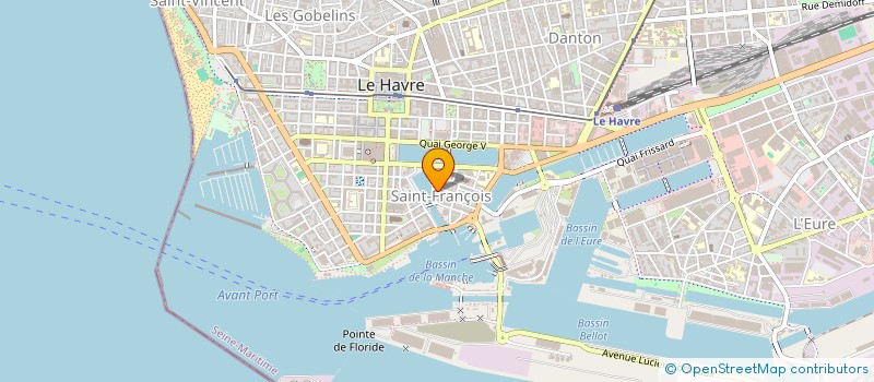 localisation de l'entreprise ALPHA PLAN à LE HAVRE