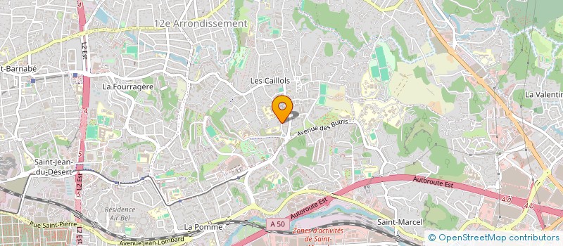 localisation de l'entreprise ALPHA PLOMBERIE à MARSEILLE