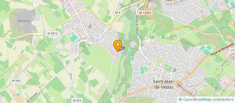 localisation de l'entreprise ALPHA POWER INGENIERIE à LAVERUNE