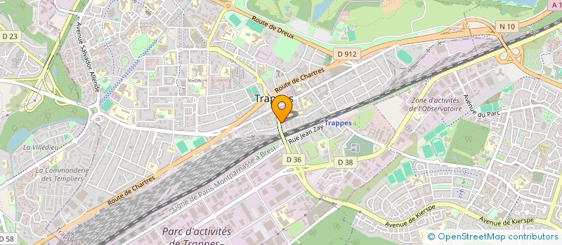 localisation de l'entreprise ALPHA PREMIUM RENO à TRAPPES