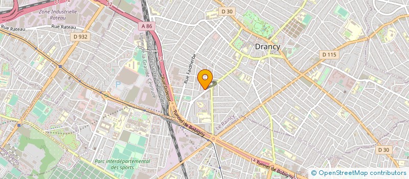localisation de l'entreprise ALPHA PRESTIGE à DRANCY
