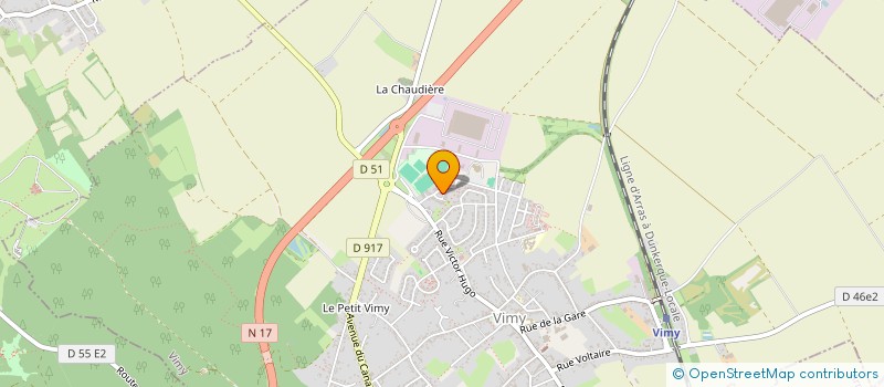 localisation de l'entreprise ALPHA PROMOTION  VIMY