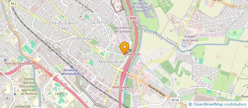localisation de l'entreprise ALPHA PROMOTION à TOULOUSE