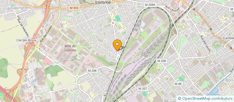 localisation de l'entreprise ALPHA PROPERTY à LILLE