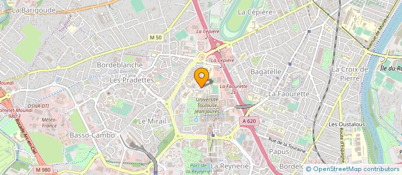 localisation de l'entreprise ALPHA PROTECTION GRAND SUD à TOULOUSE