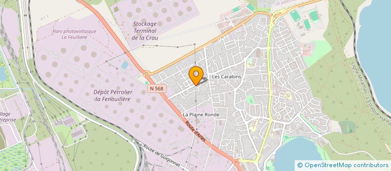localisation de l'entreprise ALPHA PROVENCE CHAUFFAGE à FOS-SUR-MER