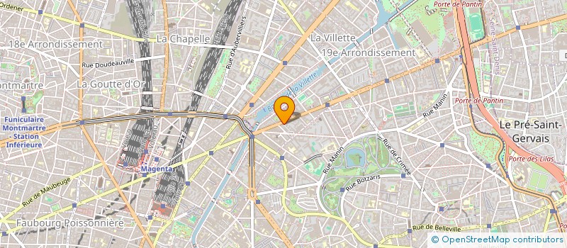 localisation de l'entreprise ALPHA RENO  PARIS