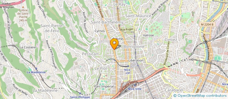 localisation de l'entreprise ALPHA RENOV  NICE