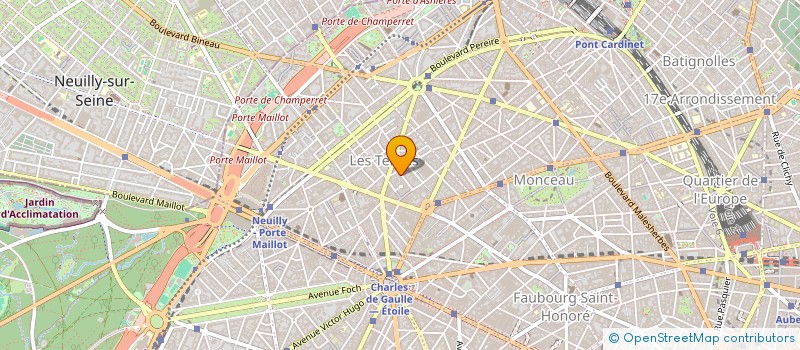 localisation de l'entreprise ALPHA RETAIL III  LE PECQ