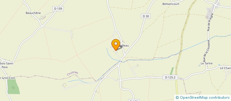 localisation de l'entreprise ALPHA SABISU à CHUISNES