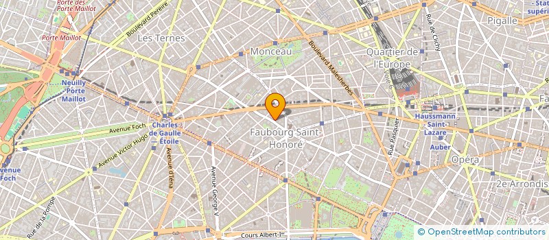 localisation de l'entreprise ALPHA SC  PARIS