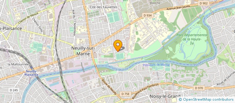 localisation de l'entreprise ALPHA SCAN à NEUILLY-SUR-MARNE