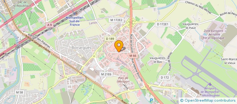 localisation de l'entreprise ALPHA SECOM IMMOBILIER  MAUGUIO