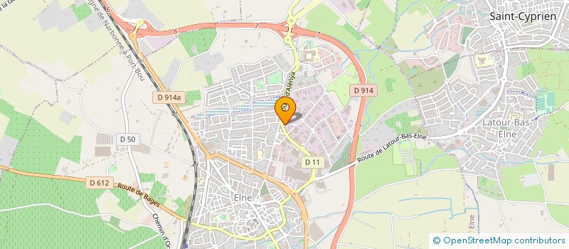 localisation de l'entreprise ALPHA SECURITE  SAINT-CYPRIEN