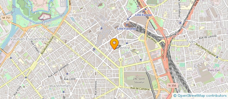 localisation de l'entreprise ALPHA SECURITE à LILLE