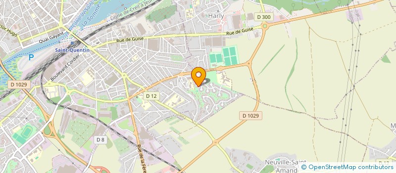 localisation de l'entreprise ALPHA SECURITE à SAINT-QUENTIN