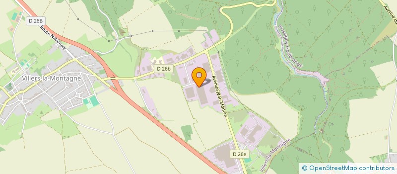 localisation de l'entreprise ALPHA SECURITE FRANCE SAS  VILLERS-LA-MONTAGNE