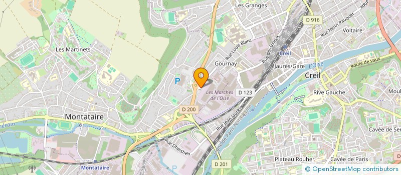 localisation de l'entreprise ALPHA SECURITE PRIVEE  MONTATAIRE