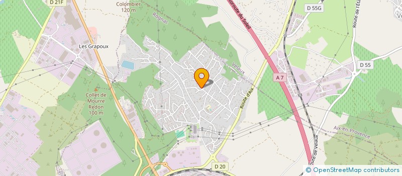 localisation de l'entreprise ALPHA SECURITE PROTECTION  ROGNAC