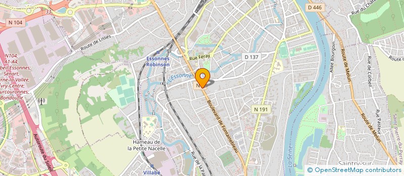 localisation de l'entreprise ALPHA SECURITE SAS à CORBEIL-ESSONNES