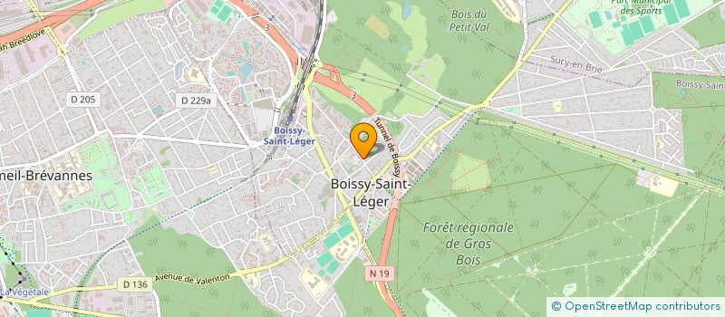 localisation de l'entreprise ALPHA SECURITY à BOISSY-SAINT-LEGER