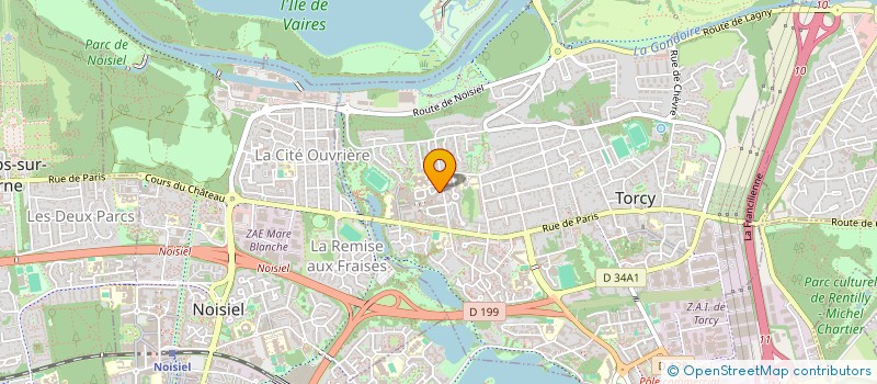 localisation de l'entreprise ALPHA SECURITY à TORCY