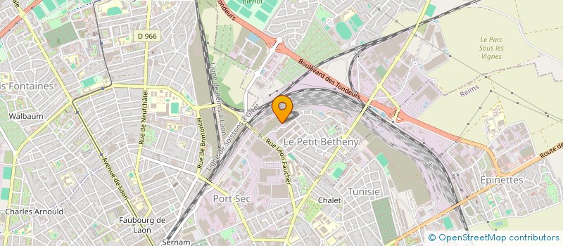 localisation de l'entreprise ALPHA SERVICES  BETHENY