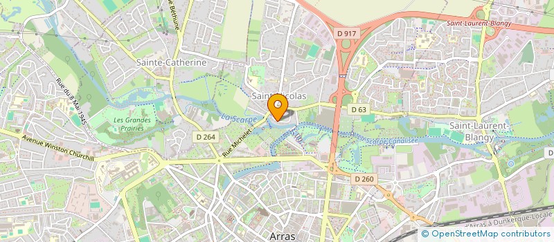 localisation de l'entreprise ALPHA SERVICES CONSEILS INSTALLATIONS INFORMATIQUES à BERCK