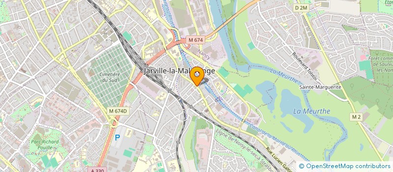 localisation de l'entreprise ALPHA SOLUTION  JARVILLE-LA-MALGRANGE