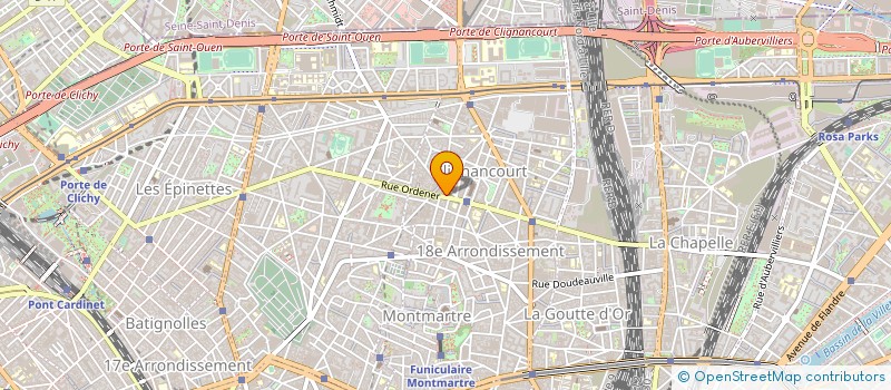 localisation de l'entreprise ALPHA SPRAY à PARIS