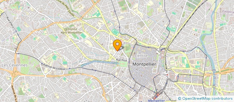 localisation de l'entreprise ALPHA STREET MEDIA à MONTPELLIER