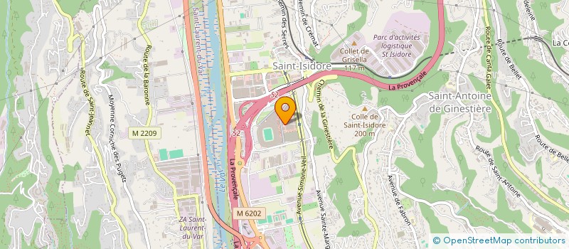 localisation de l'entreprise ALPHA STREET NUTRITION  NICE