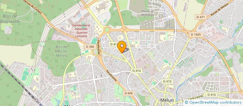 localisation de l'entreprise ALPHA SYSTEM LIGHT  MELUN