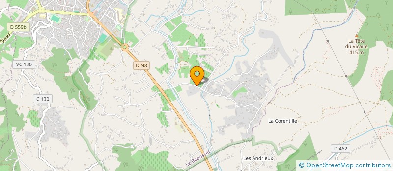 localisation de l'entreprise ALPHA SYSTEM PROFESSIONNEL à LE BEAUSSET