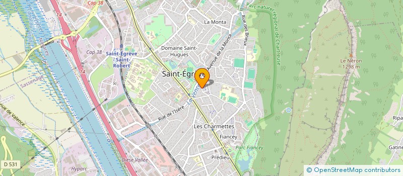 localisation de l'entreprise ALPHA SYSTEMS SOLUTIONS  SAINT-EGREVE