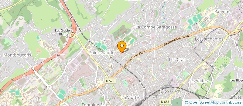 localisation de l'entreprise ALPHA TELEPHONIE COURANT FAIBLE à BESANCON